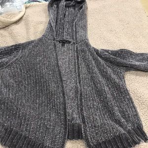 Derek heart cropped hoodie